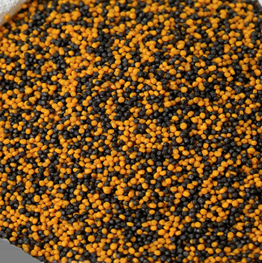 Thick and fishy black gold bubble ball bait