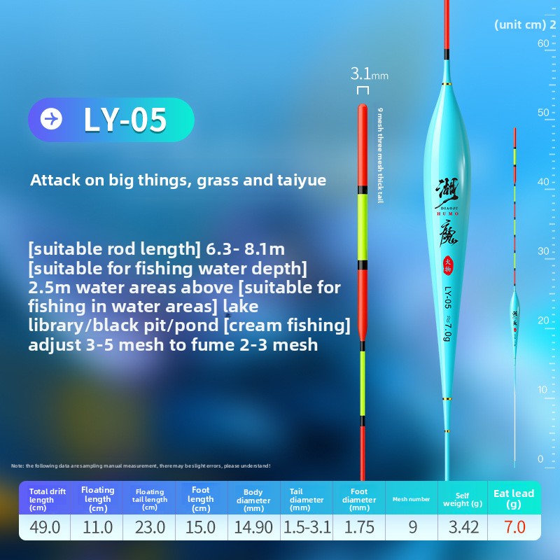 Highly sensitive grass carp drift long-range sliding drift fishing gear