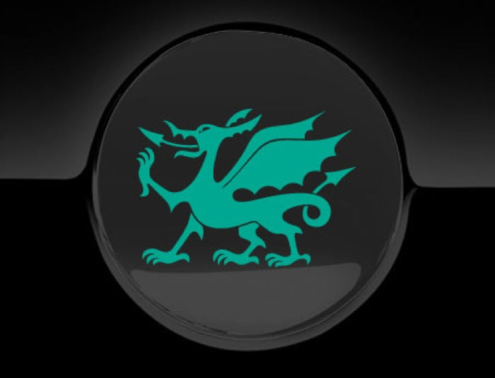 Welsh Dragon Cymru Fuel Cap Cover Car Sticker-1