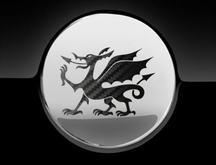 Welsh Dragon Cymru Fuel Cap Cover Car Sticker-4