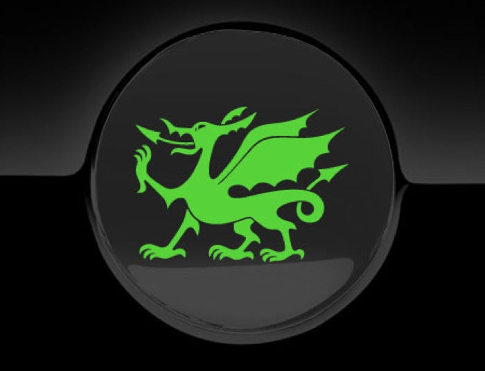 Welsh Dragon Cymru Fuel Cap Cover Car Sticker-10