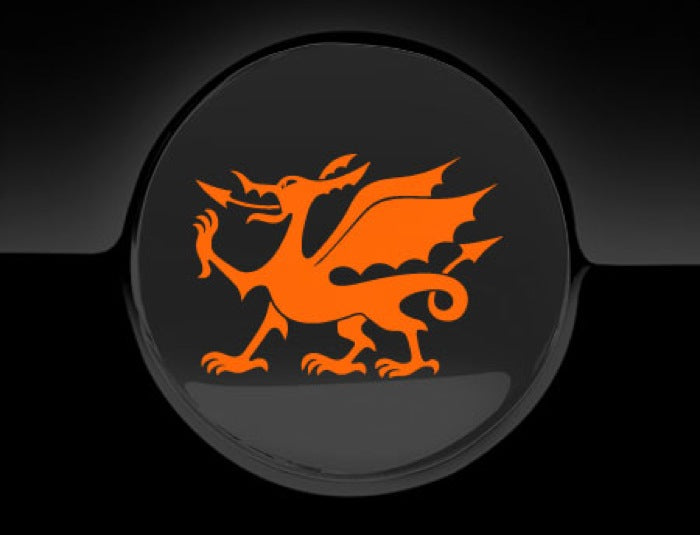 Welsh Dragon Cymru Fuel Cap Cover Car Sticker-0