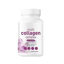 Collagen Peptide Tablets with Vitamin C & Biotin - 240 Capsules