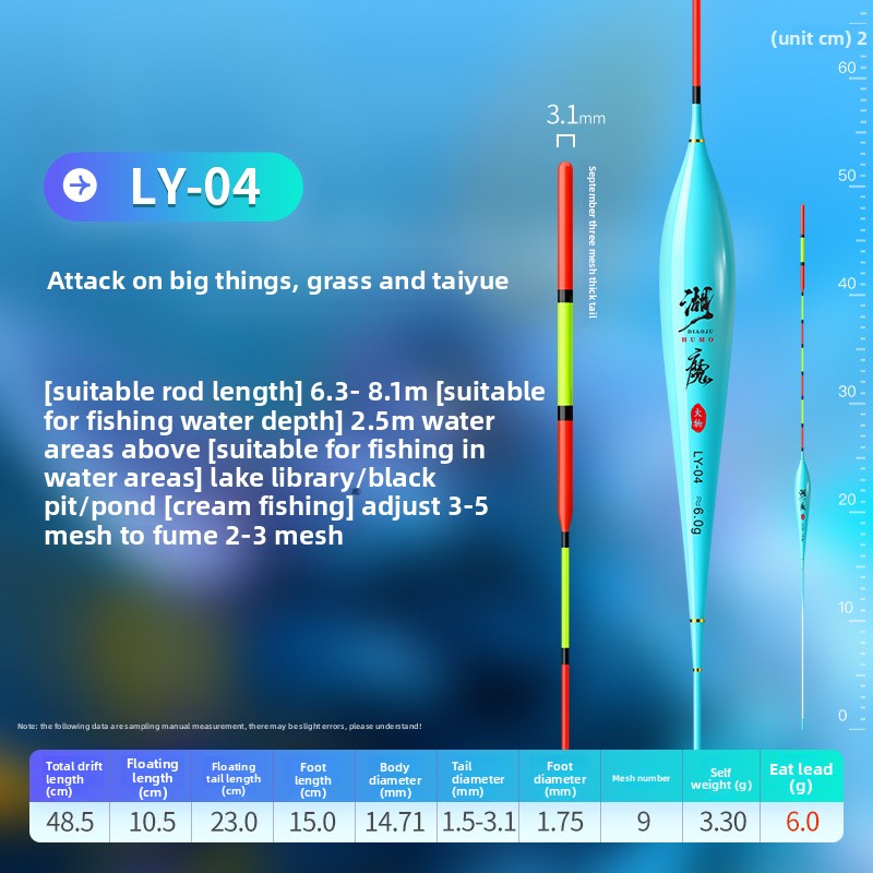 Highly sensitive grass carp drift long-range sliding drift fishing gear