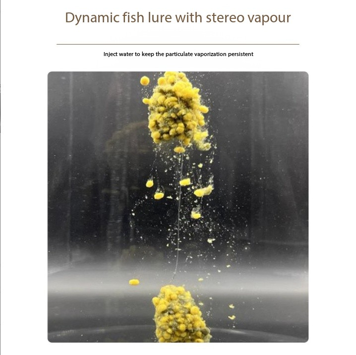 Thick and fishy black gold bubble ball bait